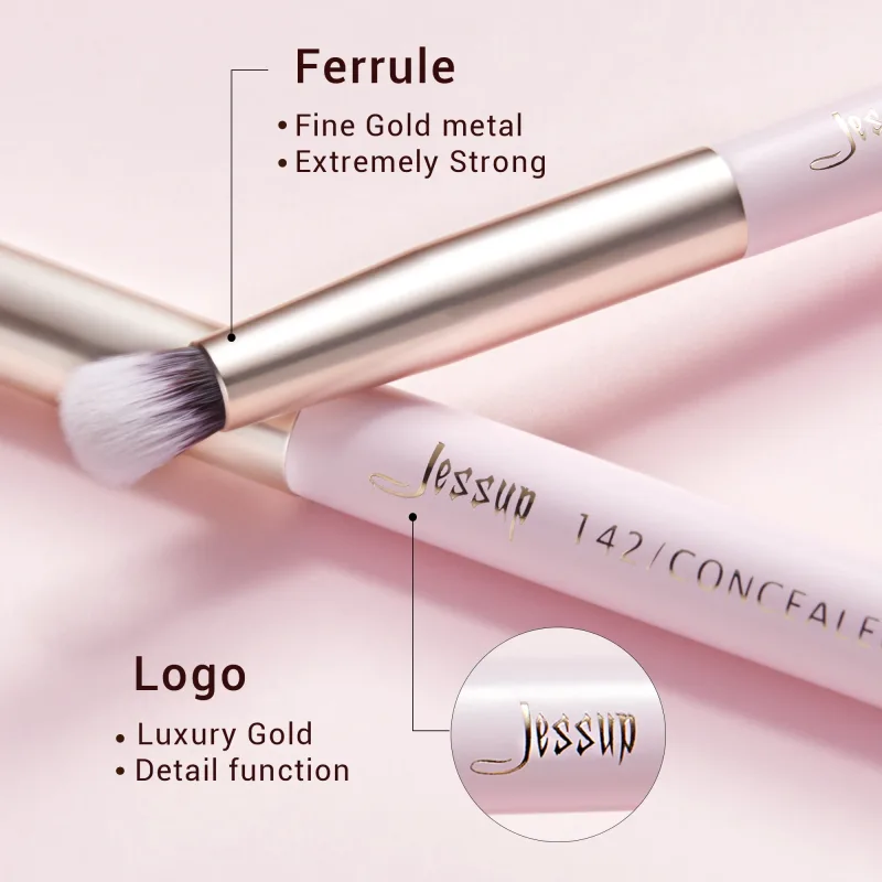 Jessup 15 stk Makeup Børster Sæt Professionel øjenmakeup børstesæt Øjenskygge Eyeliner Øjenbryn Blending Concealer Brochas T294 — image 3