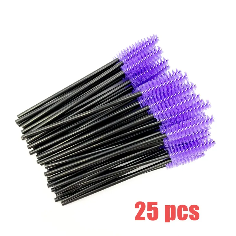 Einweg-Wimpernbürsten mit Kristalldiamantgriff, Wimpernbürste, Augenbrauen-Mascara-Stäbe, Wimpernverlängerungszubehör, Make-up-Werkzeuge — image 20