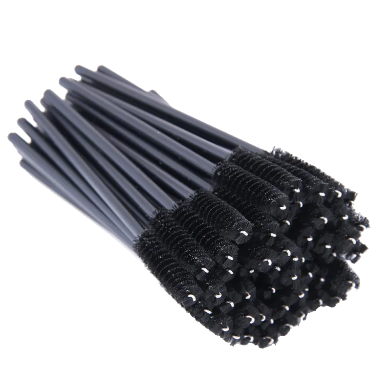 Buona qualità 5/50 pezzi pennelli per trucco ciglia in cristallo manico diamantato bacchette per mascara strumenti per estensione ciglia — image 8