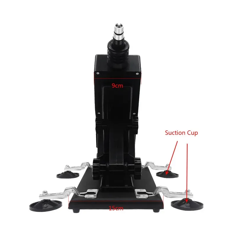 Macchina automatica del sesso del vibratore del motore forte con gli allegati del dildo Giocattoli regolabili del sesso della macchina di amore della pistola per il gioco adulto delle donne dell'uomo — image 4