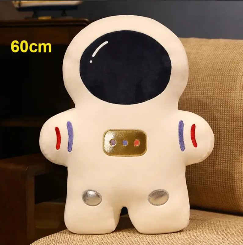 Kreativní vycpaný polštář Vesmírný astronaut Plyšové hračky Legrační simulace Mars Aviation Polštář pro děti Chlapci dárek k narozeninám