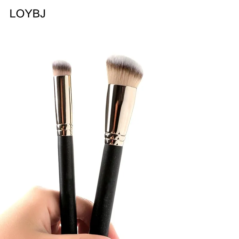 170 Foundation แปรงแต่งหน้า 270 370 คอนซีลเลอร์แปรงเครื่องสำอางค์ Powder Blush Contour ครีมผู้หญิง Face Beauty Make Up Tools — image 2