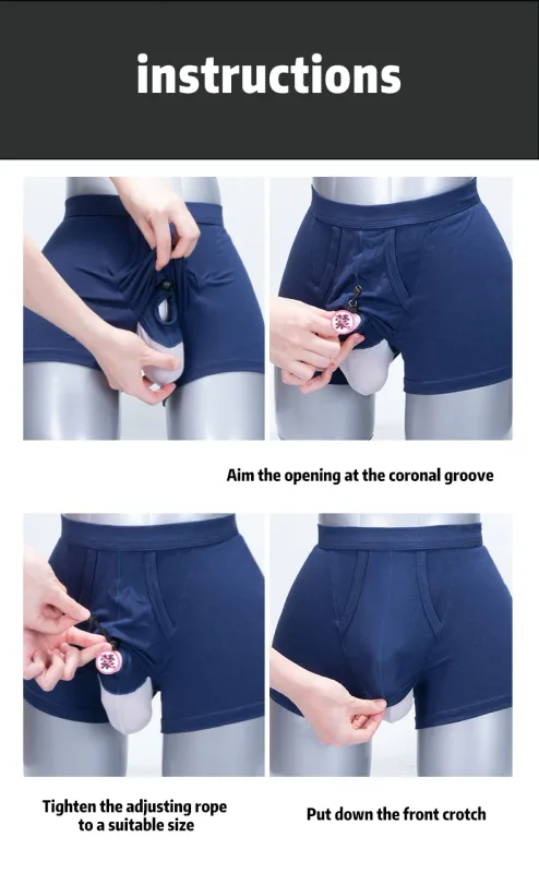 Man Breathable Underwear Penis Pouch Open Hole Boxer Sexy Comfortable Soft Underpants Lingerie Prolong Sex Time Improve Briefs — image 8