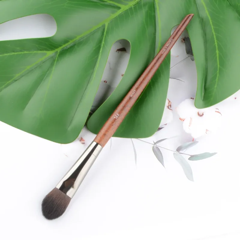 1 Stück #144 Precision Highlighter Make-up Pinsel Detail Puder Rouge Naturholz Professionelle Make-up Pinsel — image 6