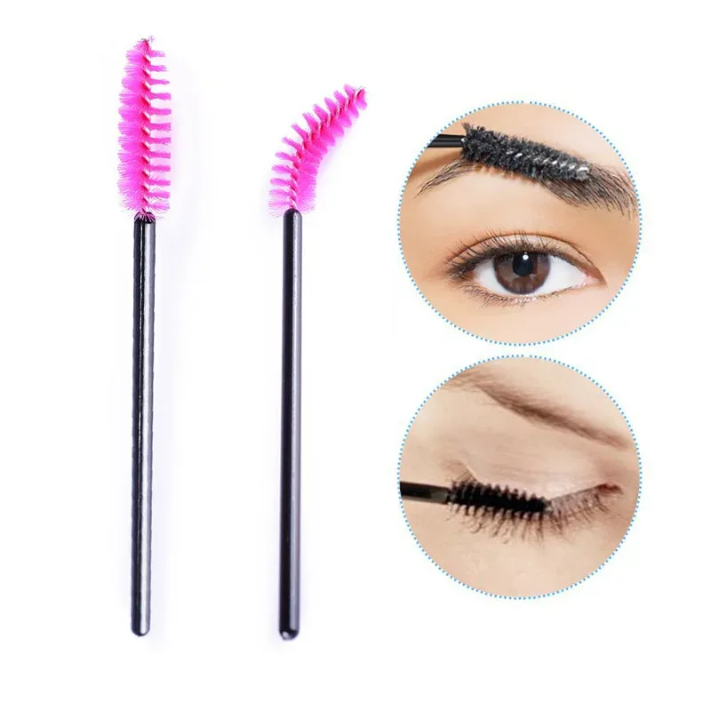 50Pcs Wimpern Pinsel Make-Up Pinsel Einweg Mascara Wands Applikator Multi Eye Lashes Cosmetic Pinsel Make-Up-Tools — image 6