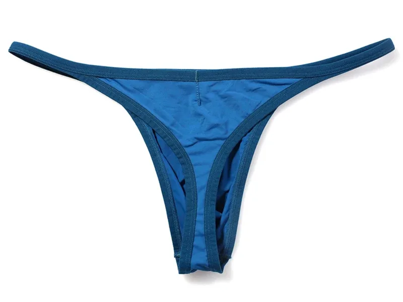 String en tissu respirant à séchage rapide pour hommes, slip confortable, sous-vêtements taille basse, vêtements d'intérieur Sexy, à la mode, pour personnes courageuses — image 13