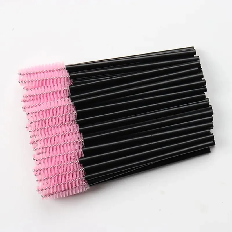 50 stk disponibel krystal øjenvippe børste Mascara tryllestave applikator diamant øjenvippe børster øjenvippeforlængelse kvinder makeup værktøj — image 24