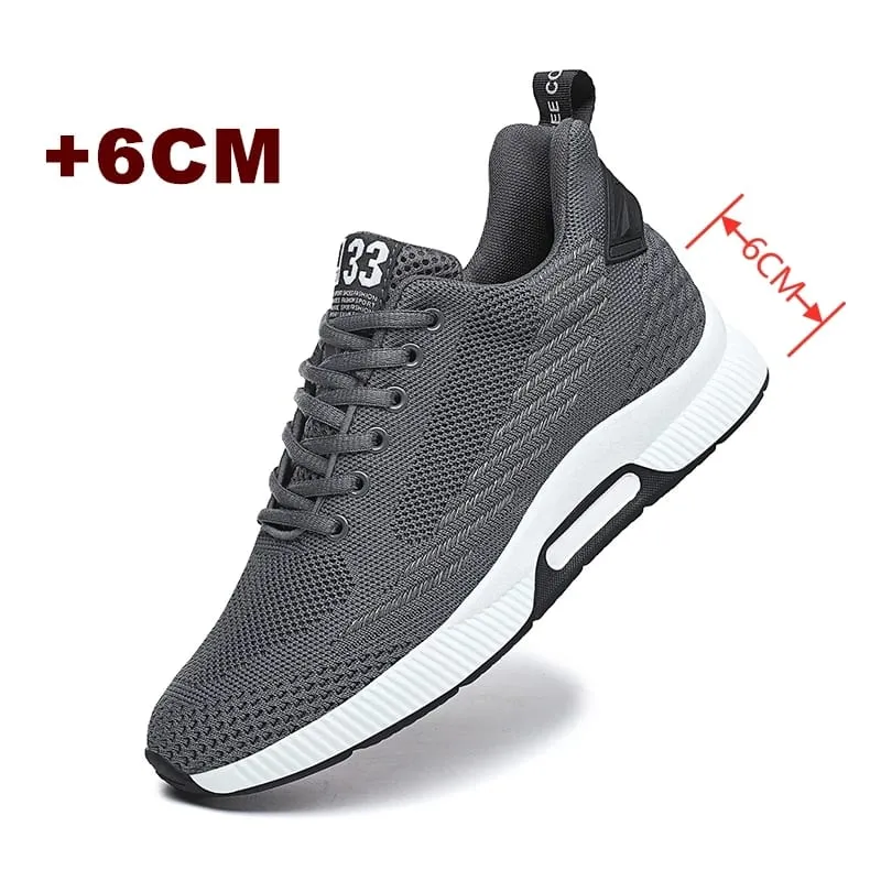 Große Größe Aufzug Schuhe Männer Turnschuhe Erhöhung Schuhe Höhe Erhöhen Schuhe Einlegesohlen 6CM Mann Täglichen Leben Höhe Zunehmende schuh — image 10