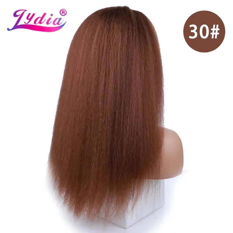 Lydia 8Pcs /Set With18Clips-In Synthetic Kinky Staight Hair Extensions Long Heat Resistant Hair-Pieces16-20 Inches Afro American — image 12