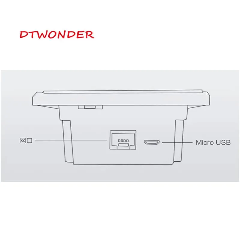 קורא קוד QR RFID USB TCP Wiegand סורק לבקרת גישה ומערכת חניה DT008 — image 5