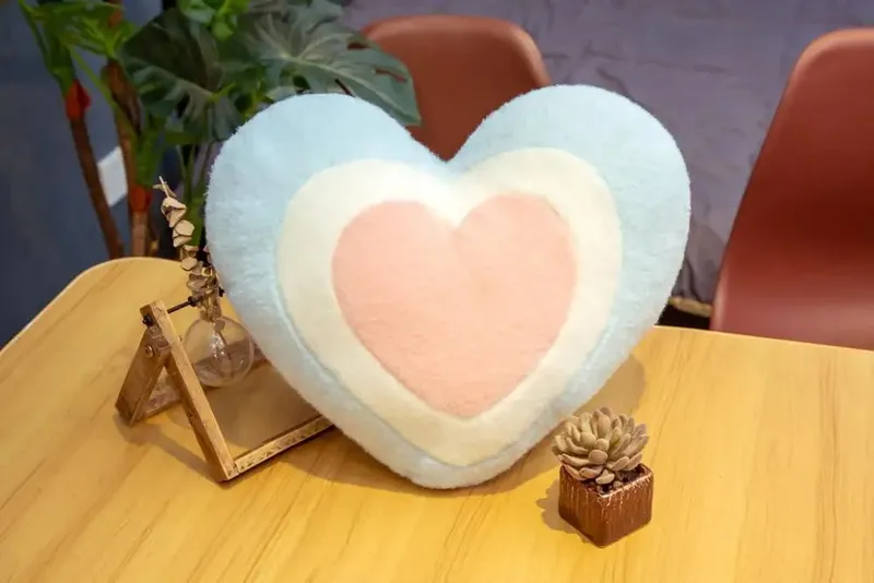 Waschbares Himmel Wolke Stern Sonne Regenbogen Kissen gefüllt rosa Stern Lollipop Herz Girly Sofa Rückenkissen Süßes Geschenk für Sie — image 15