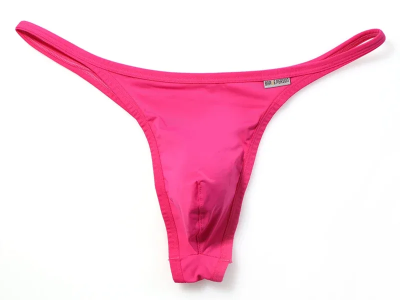 String en tissu respirant à séchage rapide pour hommes, slip confortable, sous-vêtements taille basse, vêtements d'intérieur Sexy, à la mode, pour personnes courageuses — image 18