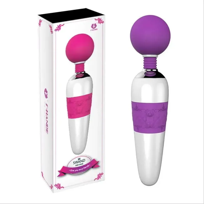 강력한 AV 진동기 Magic Vagina Wand Clitoris 자극기 진동기 여성용 섹스 토이 G Spot for Masturbator USB 딜도 S0438