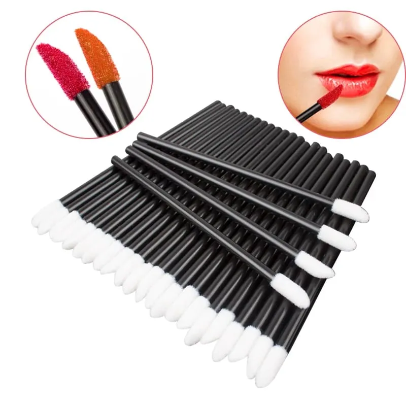 BULK 50/500/2000PCS แปรงทาปาก Professional Applicators ขายส่งลิปสติก Wands ผู้หญิง Lip GLOSS แปรง Make up TOOL อุปกรณ์เสริม — image 3