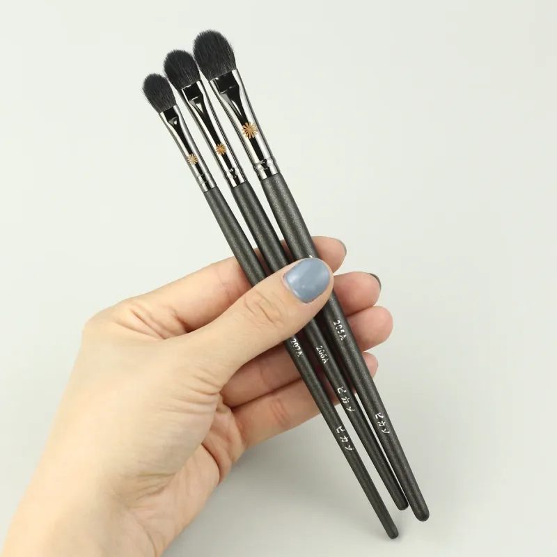 1 τμχ Τρίχα κατσίκας Basic Eyeshadow Makeup Brushes small Eye Blending βάση σκιών Big Nose Make up πινέλο τρίχες ζώων 205a 206a 207a