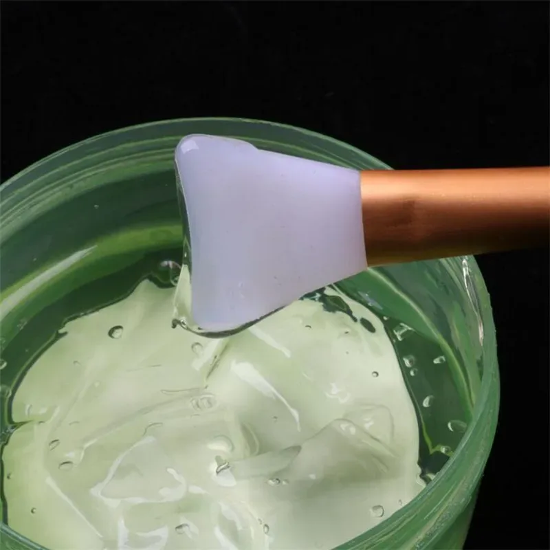 1pc 전문 메이크업 브러쉬 페이스 마스크 브러쉬 실리콘 젤 DIY 화장품 뷰티 도구 파운데이션 브러쉬 페이스 머드 믹싱 메이크업 — image 5