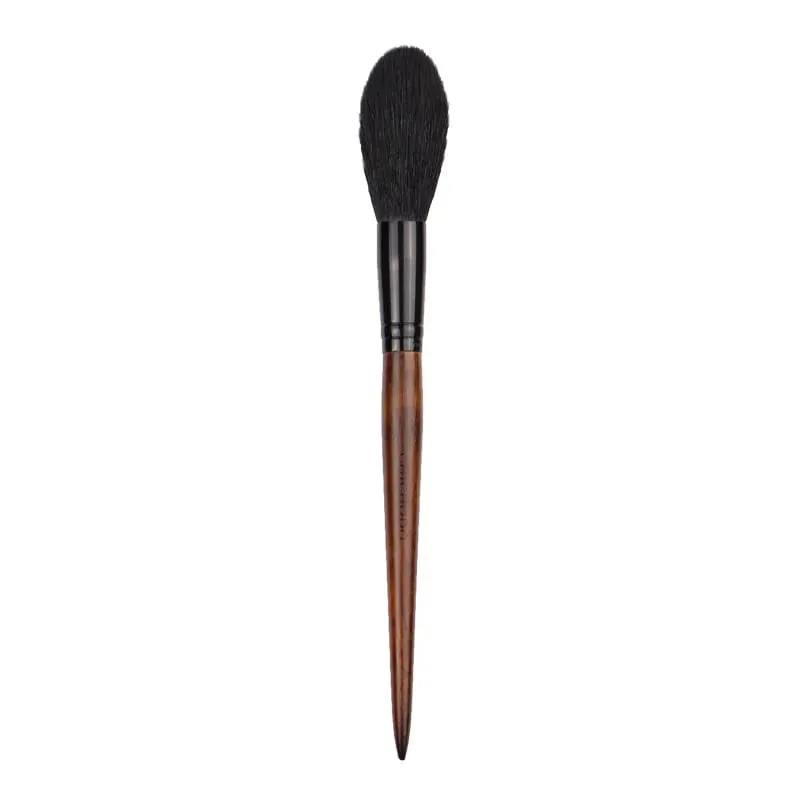 Chichodo 1 Piece Buffing makeup brushes Highlighter Wood handle Blusher Powder contour Make up brushes Buhok ng Kambing — image 5
