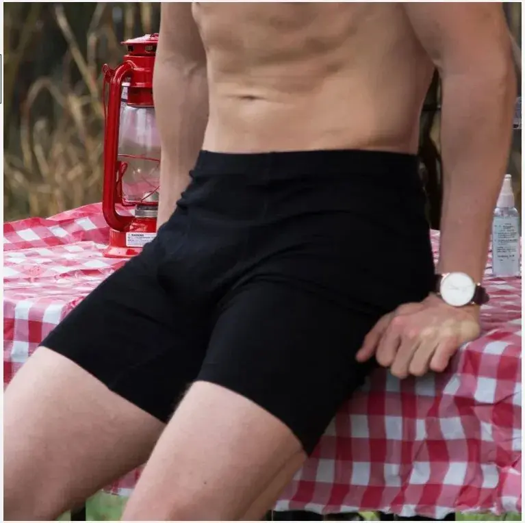Men Underwear Men Boxer Brief Underpants 100% Merino Wool 9inch Performance Men Underwear Wicking Breathable Soft USA Size S-2XL — image 11