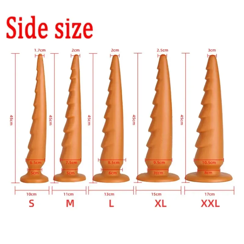 Silicone Huge Anal Plug Long Big Butt Plug With Suction Cup Anal Sex Toys Vaginal Anus Expansion Erotic Products For Men Women — image 5