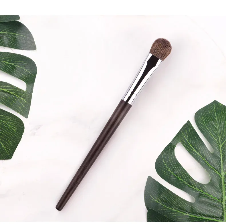 1 ชิ้นคุณภาพสูง Pro สัตว์ขนาดใหญ่อายแชโดว์แปรงแต่งหน้า Eye Highlight Make up แปรง Ebony handle เครื่องสำอางค์เครื่องมือ — image 5