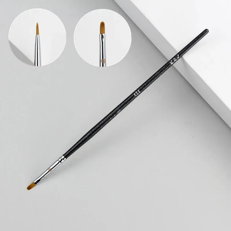 1 Stück Präzisions-Eyeliner, abgeschrägter Concealer, Make-up-Pinsel, konisch, Augenlid-Make-up-Pinsel, flacher Liner, flüssige Augenbraue, 406 712 722 — image 9