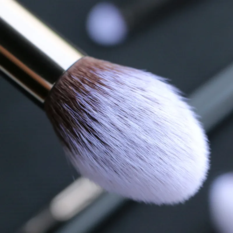 Sywinas ชุดแปรงแต่งหน้าสีดำ 12 ชิ้นคุณภาพสูงสังเคราะห์ผม Foundation Contour อายแชโดว์ Make Up Brush Set — image 5