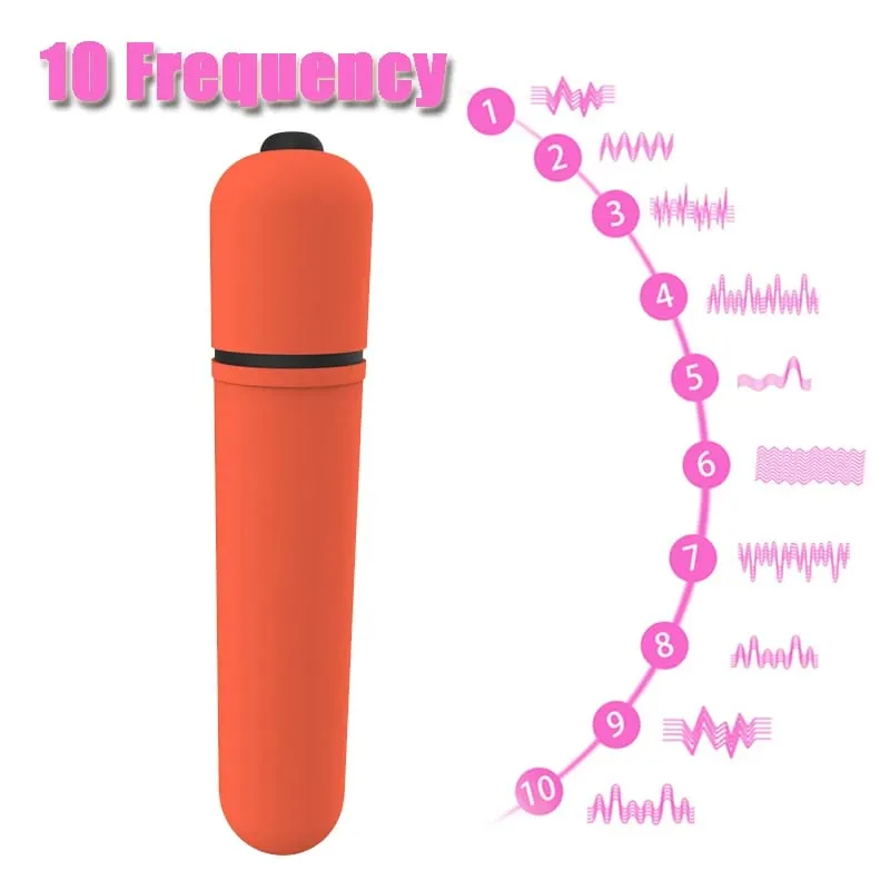 Mini Bullet Vibrator für Frauen 10 Geschwindigkeit Klitoris Stimulator Dildo Vibrator Erotische Spielzeug für Frau Erwachsene Produkte Sex Maschine — image 18