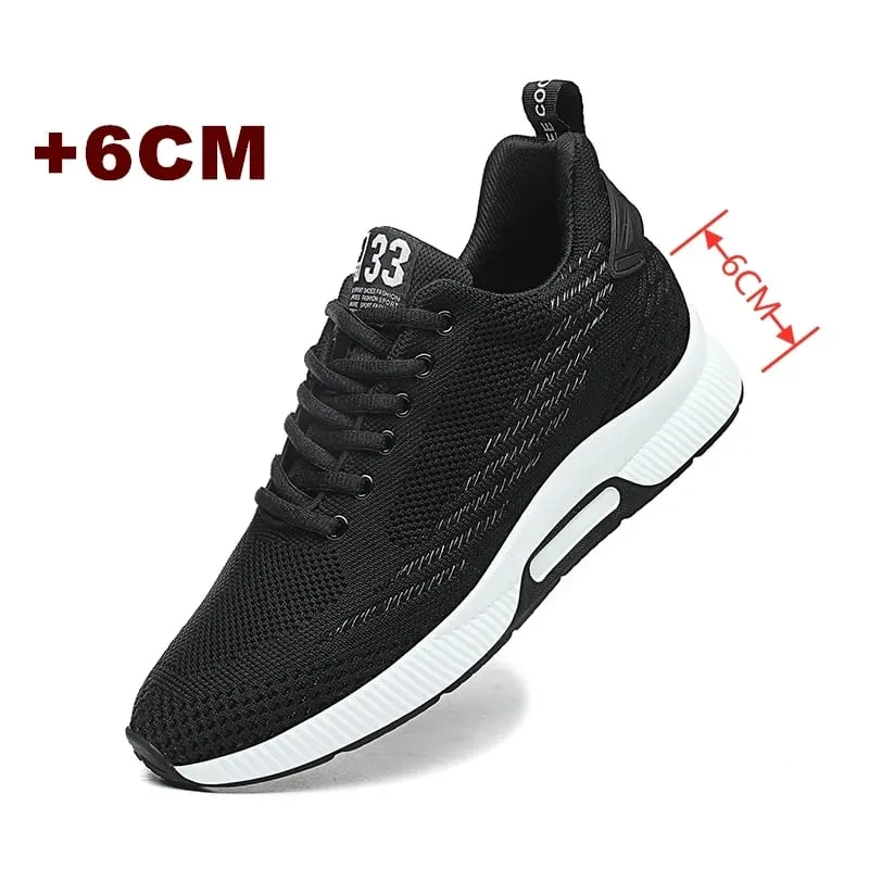 Große Größe Aufzug Schuhe Männer Turnschuhe Erhöhung Schuhe Höhe Erhöhen Schuhe Einlegesohlen 6CM Mann Täglichen Leben Höhe Zunehmende schuh — image 8