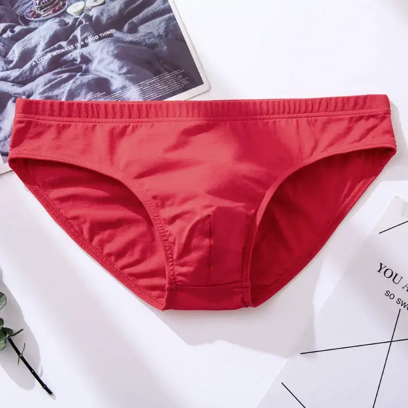 5pcs Men's Underwear Male Solid Briefs Underpants for Men Brief Cotton Adult Panties Mens Bikini Pant Men Sexy Slip Hombre 1805 — image 7