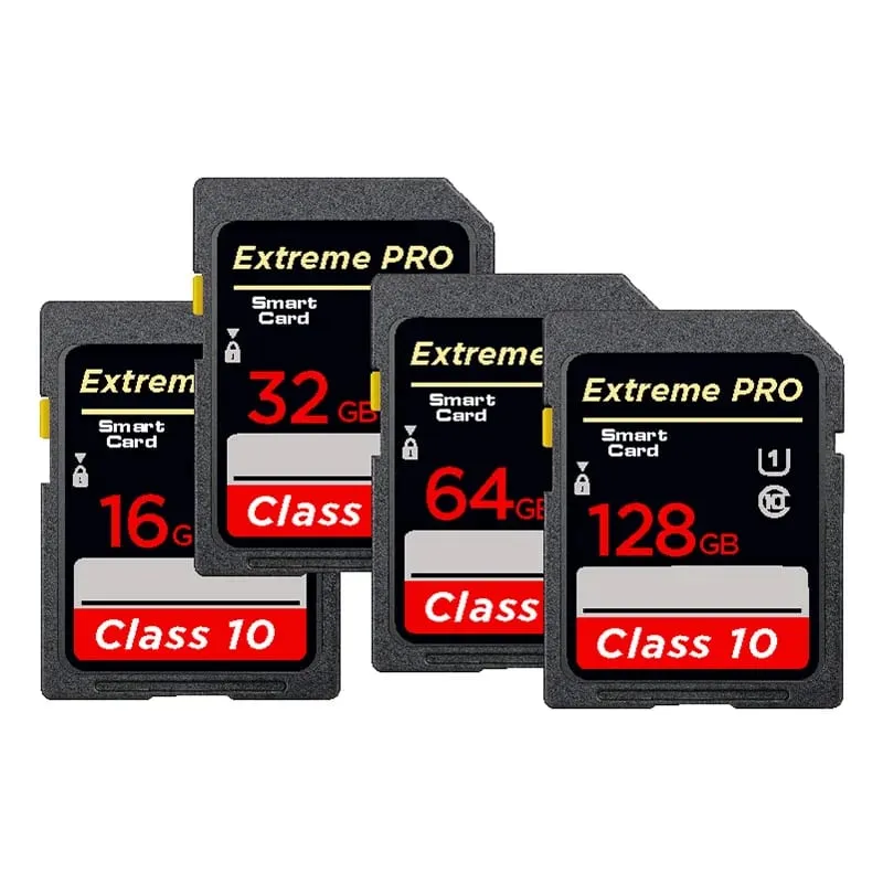 Kad Memori Berkelajuan Tinggi Kamera Kad SD 256GB 128GB 64GB Kad sd Kelas 10 Kad SD TF 32GB 16G 8G Kad Denyar Mini untuk SLR — image 4