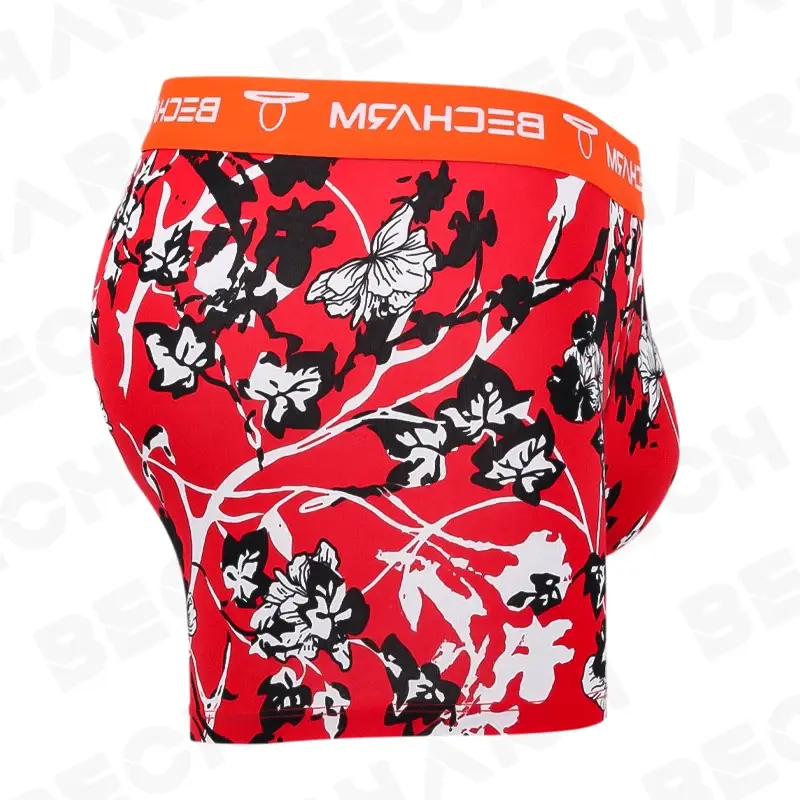 Becharm erkek Külot Boksörler Şort Katı Gri Büyük Boy Set Erkek Külot Erkek Külot Boxer Adam Seksi Giyim Kısa Homme Sıcak — image 4