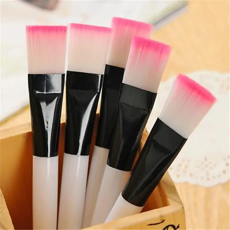 5 ชิ้นเครื่องสำอางแปรงแต่งหน้า DIY แปรงมาส์ก Foundation Skin Care เครื่องมืออะคริลิค - Handle Gel เครื่องสำอางค์เครื่องมือความงาม