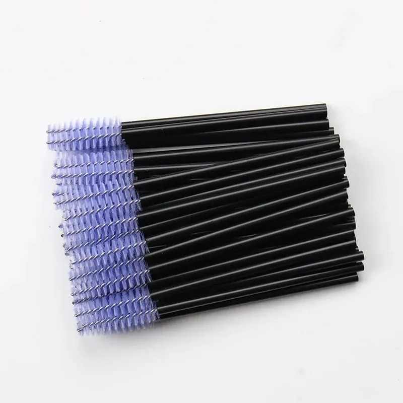 50 stk disponibel krystal øjenvippe børste Mascara tryllestave applikator diamant øjenvippe børster øjenvippeforlængelse kvinder makeup værktøj — image 21