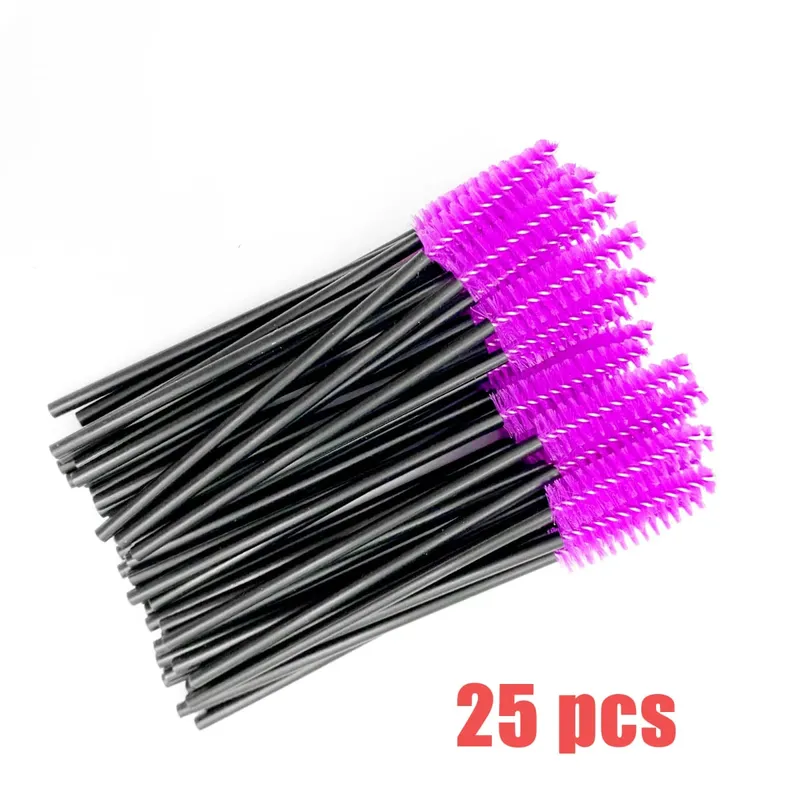 Einweg-Wimpernbürsten mit Kristalldiamantgriff, Wimpernbürste, Augenbrauen-Mascara-Stäbe, Wimpernverlängerungszubehör, Make-up-Werkzeuge — image 13