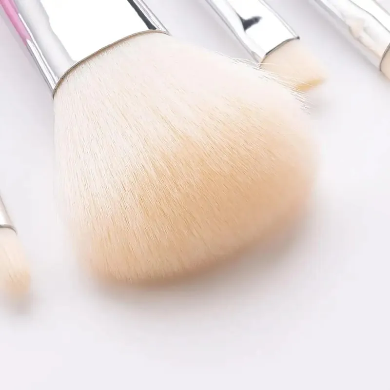 10 pezzi simpatico gatto artiglio forma pennelli trucco set fondotinta kabuki polvere contorno ombretto fard pennelli trucco kit di strumenti cosmetici