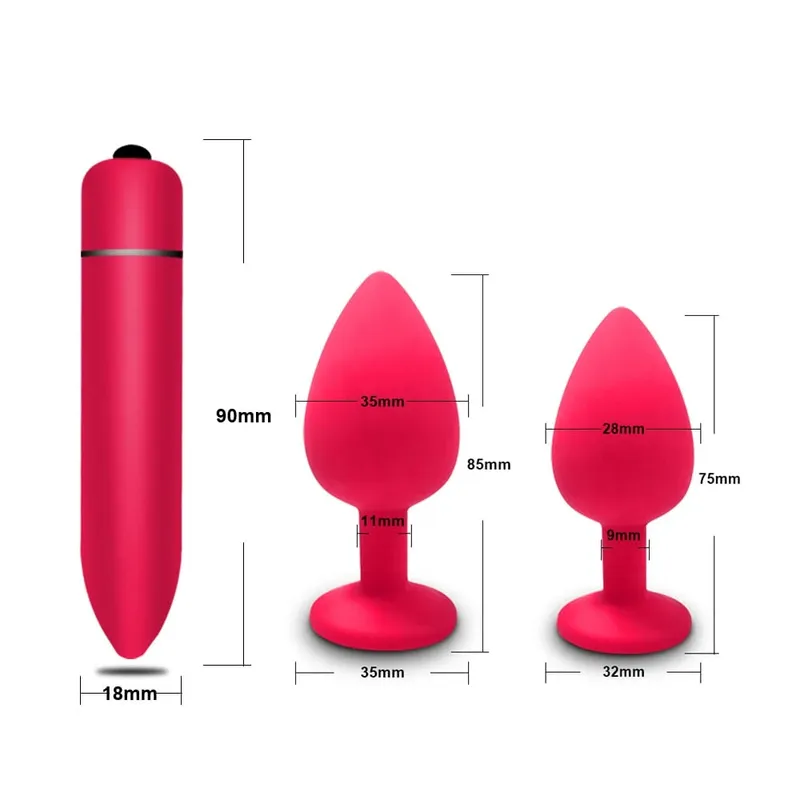 10 Speeds Mini Bullet Vibrator Massager Vagina Vibrator Erotic Masturbator Female Clitoris Stimulator Sex Toy for Women Anal Toy — image 7