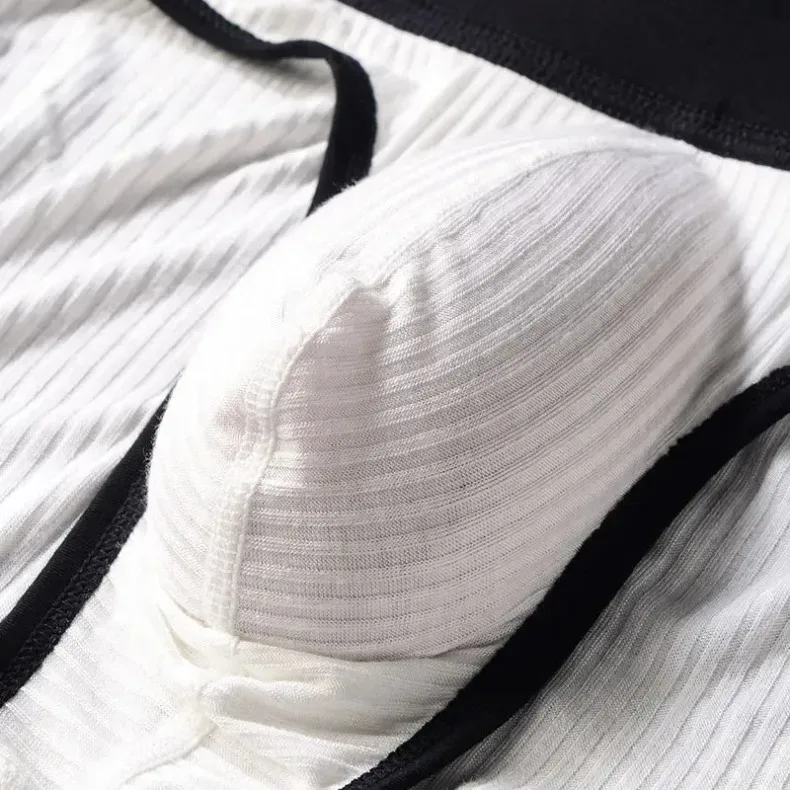 Herren-Unterwäsche, U-konvexe Beutel-Slips, atmungsaktiv, weich, elastisch, Low-Rise-Höschen für Männer, tägliche Dessous, 2er-Pack — image 15