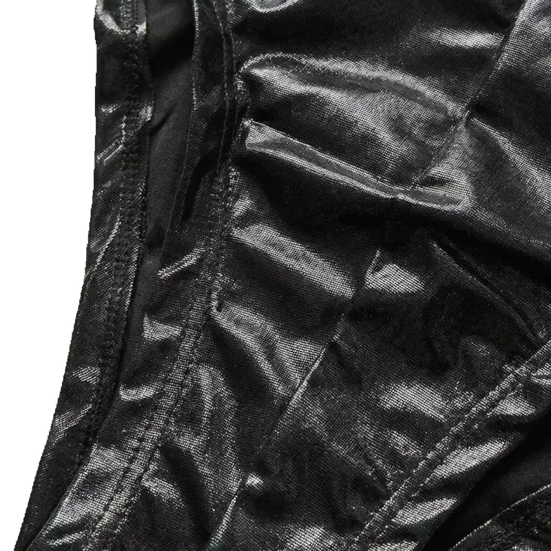 Intimo triangolare in pelle PU da uomo 1 pezzo, intimo sexy triangolare, fitness boxe, adatto per feste in costume, regalo dolce 3256811476168708 — image 6