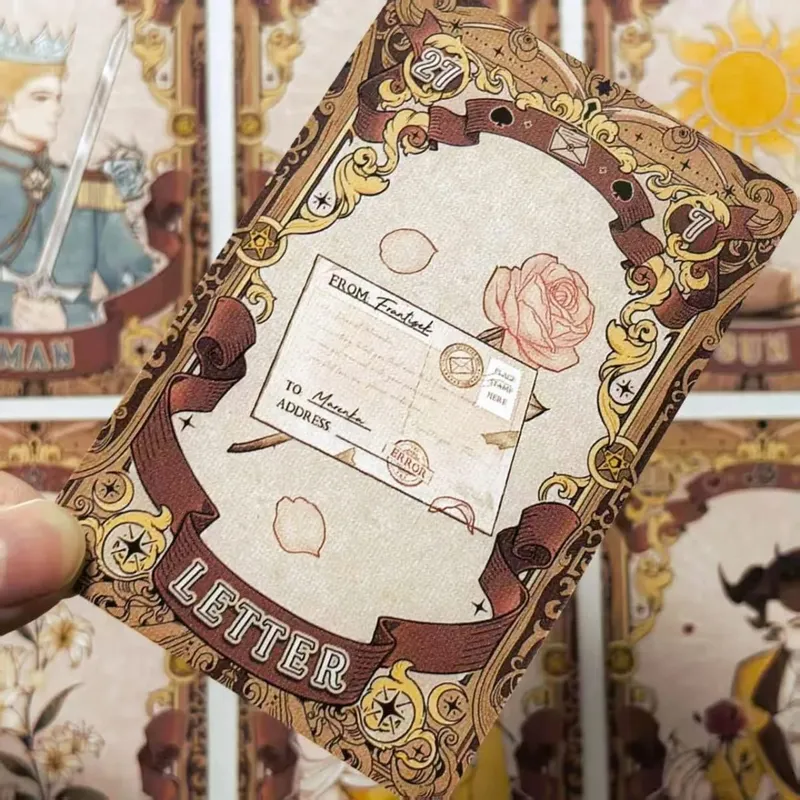 Fairy Tale Dream Lenormand Tarot Deck - 44 kort Bordspil Illustration Tema til spådom og historiefortælling — image 5