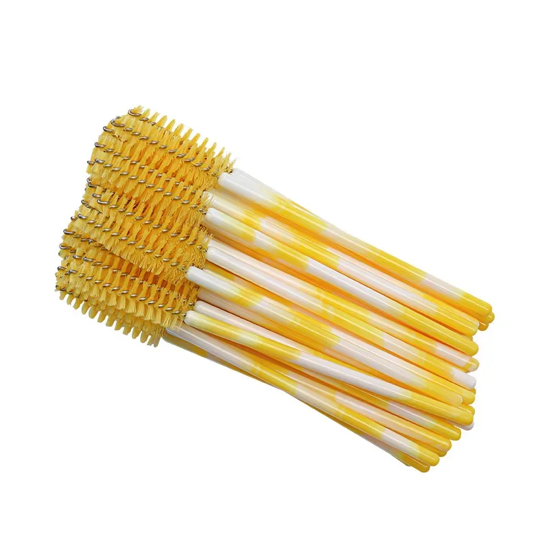 Spazzole per ciglia usa e getta Pennello per sopracciglia Bacchette per mascara Applicatore Strumenti per estensione ciglia cosmetiche Bobine per ciglia per trucco — image 14