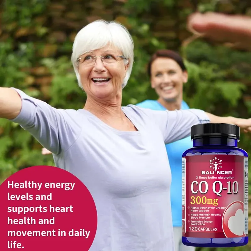 CoQ10 300mg tobolky - vysoce vstřebatelný antioxidant kardiovaskulární podpora srdeční energie veganské bez GMO bez lepku — image 5