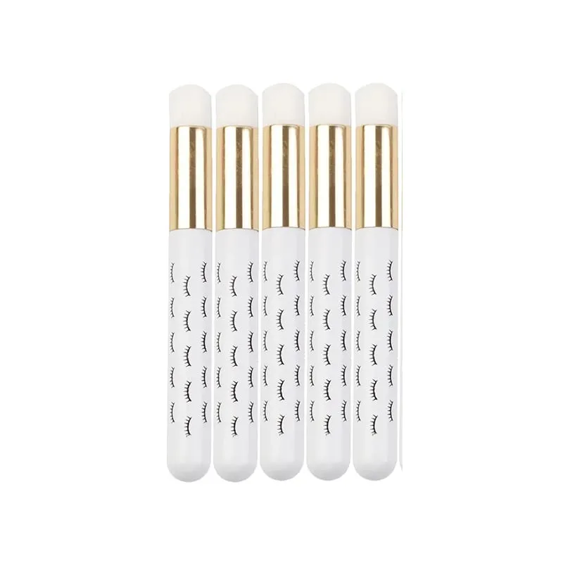 1/5PCS Spazzola per la pulizia delle ciglia Applicatore per estensione delle ciglia Sopracciglio Naso Spazzole Bottiglia di lavaggio Cura della pelle Strumento di trucco Forniture pulite — image 8
