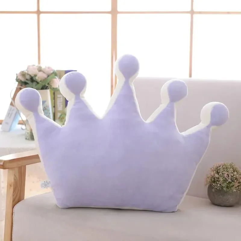 Bantal Mahkota Puteri Lembut Sumbat Bantal Tidur Bilik Gadis Hiasan Sofa Bintang Awan Pelangi Hadiah Kusyen Studio selebriti untuknya — image 13