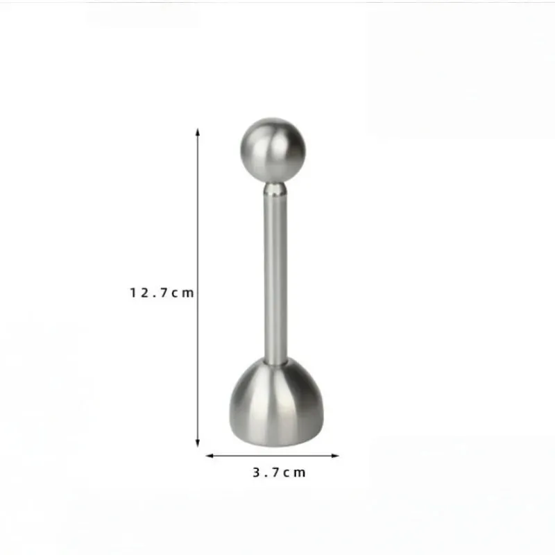 Apriscatole per uova in acciaio inossidabile Apriscatole Testa d'uovo Taglierina per guscio d'uovo Portauova Utensile multiuso per uova Gadget da cucina