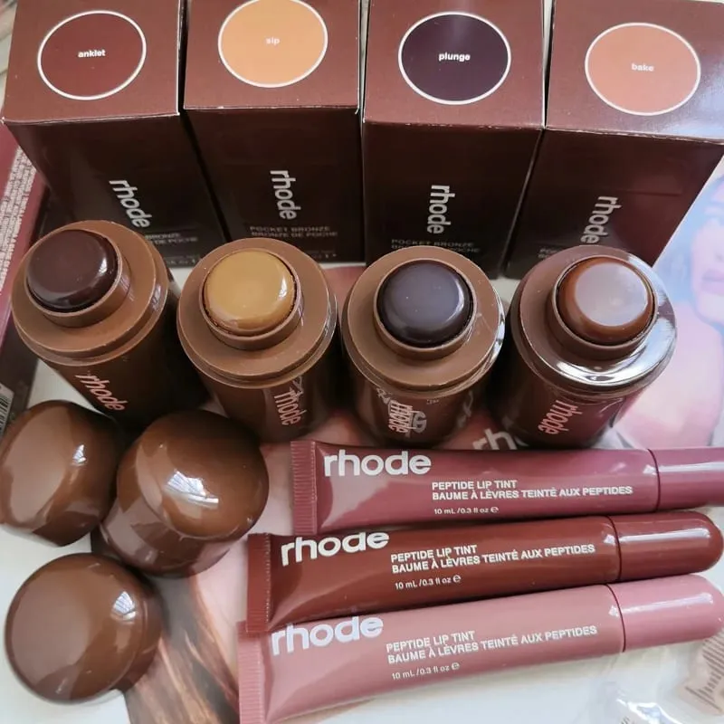 Heiße brandneue Taschen-Bronzer-Stick-Creme, langlebig, wasserdicht, Gesichtskontur, Kosmetik, Colada Honig-Mango-Lipgloss, befeuchtet Make-up — image 2