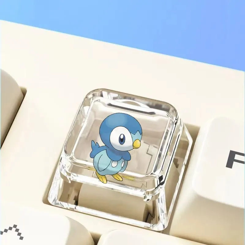Σταυρωτό μηχανικό πληκτρολόγιο εξατομικευμένο πληκτρολόγιο anime single Charmeleon Blastoise Eevee διαφανές πληκτρολόγιο κινουμένων σχεδίων — image 39