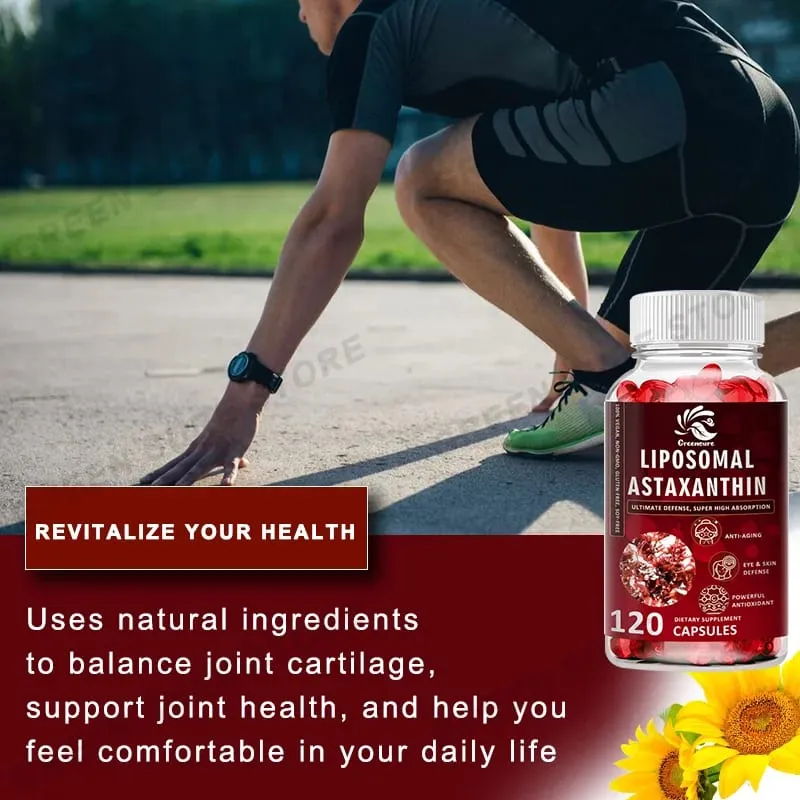 24 MG Lipozomal Astaksantin Kapsülü - Göz Yorgunluğunu Giderir Hassas Cildi İyileştirir Kas Fonksiyonunu Yeniler Bağışıklığı Artırır — image 6