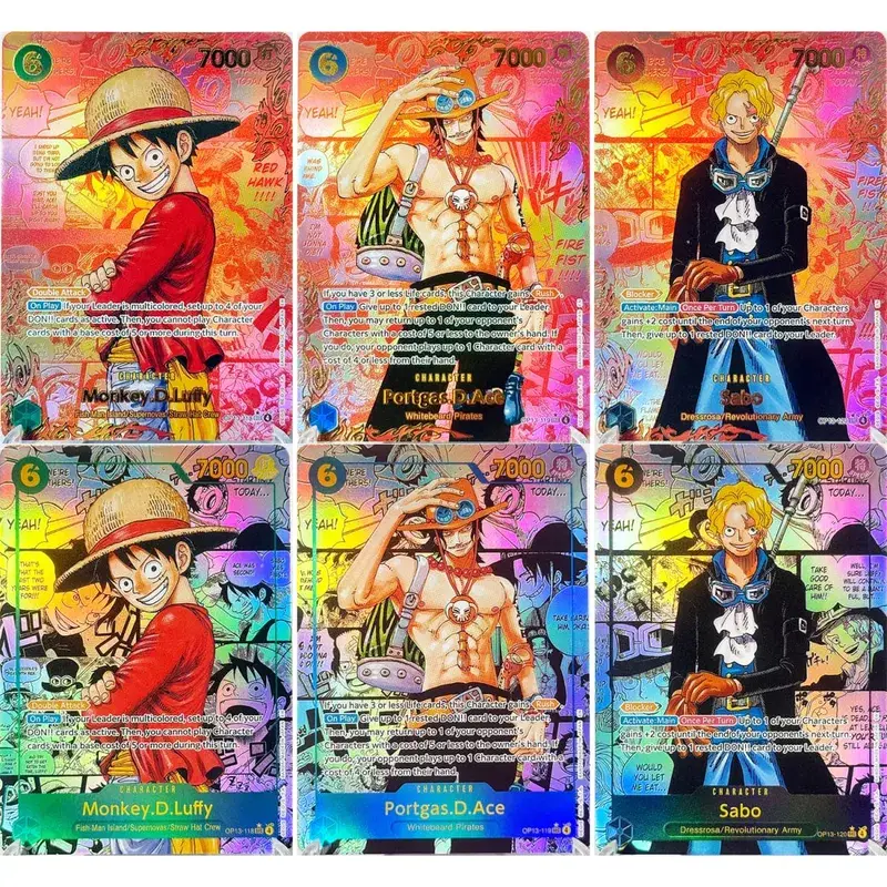 One Piece Roronoa Zoro Series Set Championship Treasure Cup Promo Anime Collectibles Carte replica fai da te Carta texture — image 17