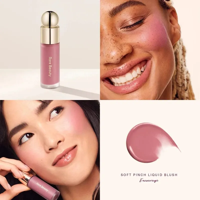 Rare Beauty Liquid Blush Lipstick Eyes Cheek Blusher Waterproof Mositure Face Contour Shadow Liquid Lip Gloss Rouge Plump Makeup — image 19
