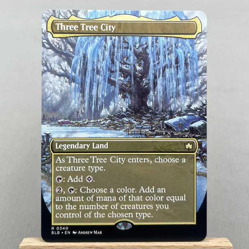 BLB BLC MH3 OTP HOLO7-Ⅰ02 Carte TCG Proxys Three Tree City Ygra Eater of All Maha the Its Feathers Night